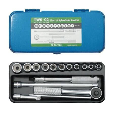 TWS-02 WRENCH SET LOKMA ANAHTAR TAKIMI MM 16PCS PER SET - 1