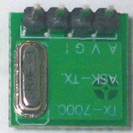 TX-7000-433A RF MODULE 433MHZ HIBRIT 12X22mm 8KPBS AURORA - 1