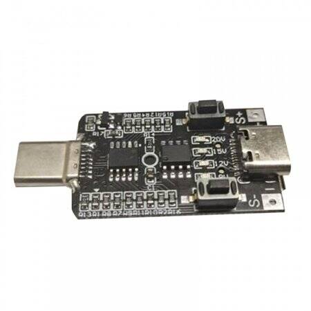 Type-C Input QC2.0/3.0 Decoy Module Boost Trigger Motherboard 9V 12V 20V Adjustable Power Supply - 1