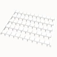 TZB4-50P-19-00AH MARKER STRIP 7.5MM 50P WHITE - 1