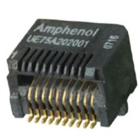 UE75-A20-6000T CONNECTOR SFP 20POS RCPT R/A SMD 15AU - 1