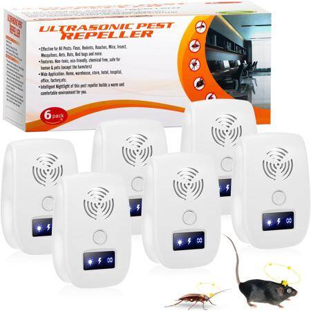 Ultrasonic Anti Mosquito Insect Mouse Repeller EU Plug - 1