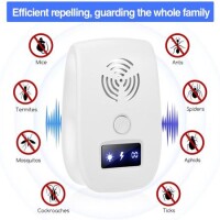 Ultrasonic Anti Mosquito Insect Mouse Repeller EU Plug - 3