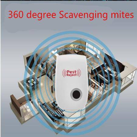 Ultrasonic Anti Mosquito Insect Repeller Rat Mouse Short EU Plug - 3