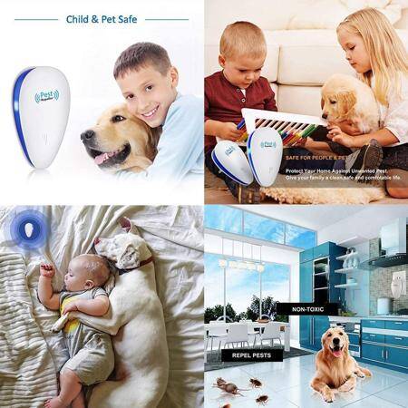Ultrasonic Electronic Pest Repeller EU Plug - 4