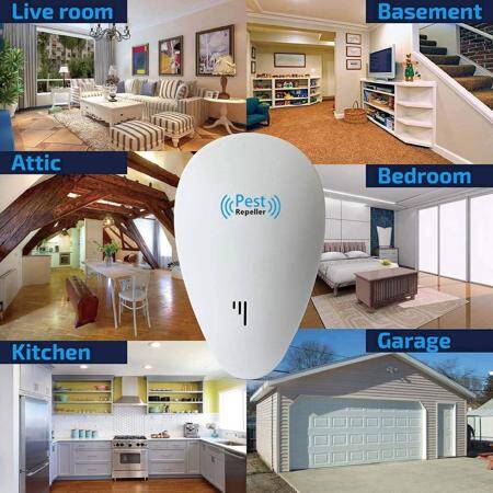Ultrasonic Electronic Pest Repeller US Plug - 2