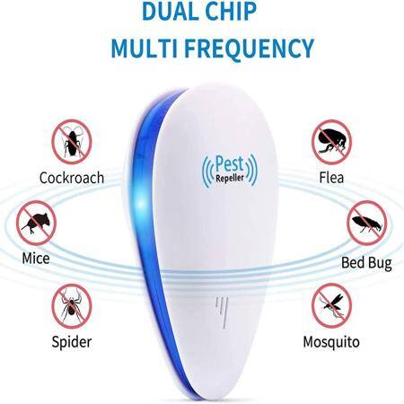 Ultrasonic Electronic Pest Repeller US Plug - 3