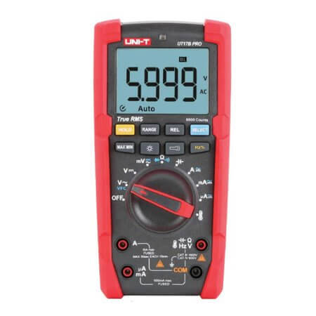 UNI-T UT 17B PRO UNI-T 1000V TRUE RMS DİJİTAL MULTİMETRE - 1
