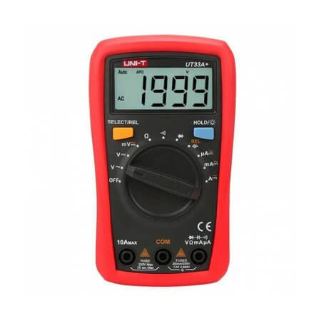 UNI-T UT 33A+ AVUÇ İÇİ DİJİTAL MULTİMETRE - 1