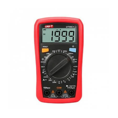 UNI-T UT 33C+ AVUÇ İÇİ DİJİTAL MULTİMETRE - 1