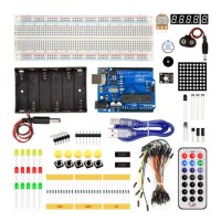 UNO Secondary Starter Kit Plastic Case Without Battery UNO R3 Without Logo - 1