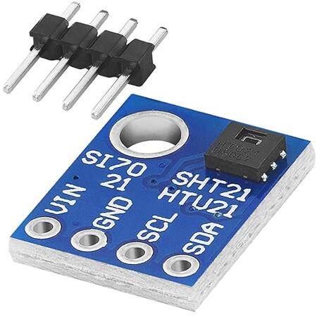 Unsoldered GY-21 HTU21 Sensor Module - 1