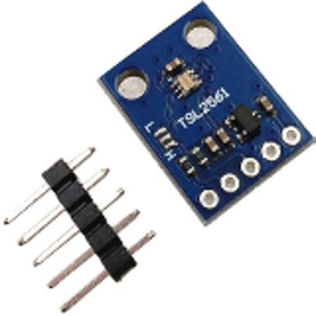 Unsoldered GY-2561 TSL2561 Luminosity Sensor Light Intensity Module - 1