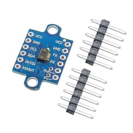 Unsoldered GY-53 VL53L0X Laser ToF Flight Time Ranging Sensor Module - Serial Port PWM Output - 1