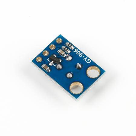 Unsoldered GY-906 MLX90614 BAA Non-Touch Infrared Temperature Sensor Module - 8