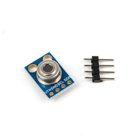 Unsoldered GY-906 MLX90614 BAA Non-Touch Infrared Temperature Sensor Module - 9