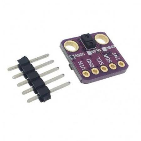 Unsoldered GY-9960-LLC 3-5V APDS-9960 RGB Touchless Gesture Sensor Motion Direction Recognition Module - 1
