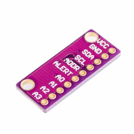 Unsoldered I2C ADS1115 16 Bit ADC 4 Channel Module With Programmable Gain Amplifier 2.0V To 5.5V - 1