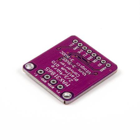 Unsoldered MAX31865 RTD Platinum Resistance Temperature Detector Module PT100-PT1000 - 8