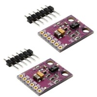 Unsoldered Purple GY-9960 3.3V APDS-9960 RGB Infrared IR Gesture Sensor Module - 1