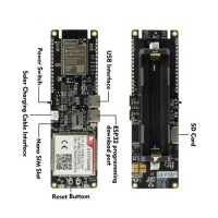  Unsoldered TTGO SIM7600E-H Module ESP32-WROVER-B Chip WiFi Bluetooth 18560 Battery Holder Solar Charge Development Board CH9102F Chip - 3