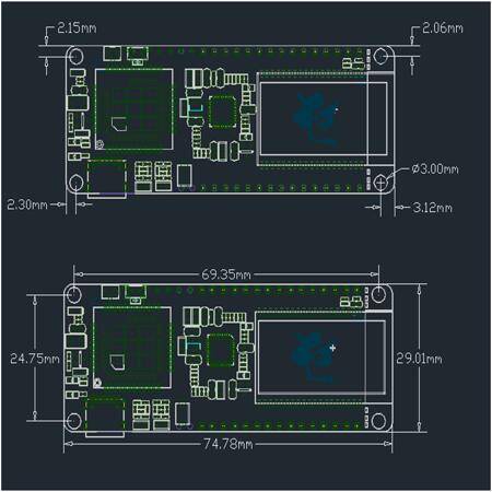 Unsoldered TTGO T-Call&SIM800C-DS V02 ESP32 WIFI Bluetooth Nano Card Slot SIM800C Module Development Board Hardware - 3