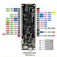 Unsoldered TTGO T8 V1.7 ESP32 8MB PSRAM TF CARD 3D ANTENNA WiFi & Bluetooth ESP32-WROVER Micropython 4MB FLASH(CH9102F Chip) - 2