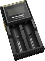 US NITECORE D2 Digicharger 2 slots Intelligent Charger With LCD Display For Li-ion/LifePO4/Ni-MH/Ni-Cd/AA/AAA Battery - 1
