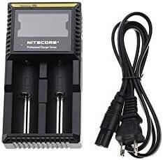 US NITECORE D2 Digicharger 2 slots Intelligent Charger With LCD Display For Li-ion/LifePO4/Ni-MH/Ni-Cd/AA/AAA Battery - 3