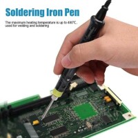 USB 5V 8W USB Siyah Kalem Havya Seti - Sıcaklık Ayarlı Mod Seçimli - 3