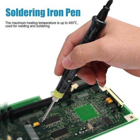 USB 5V 8W USB Siyah Kalem Havya Seti - Sıcaklık Ayarlı Mod Seçimli - 3