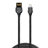 USB A TO LIGHTNING 1M-DG USB CABLE A MALE to LIGHTNING 1MT DARK GRAY - 1