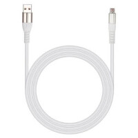 USB A TO MİC USB 2M-W USB CABLE A MALE to MICRO USB 2MT WHITE - 1