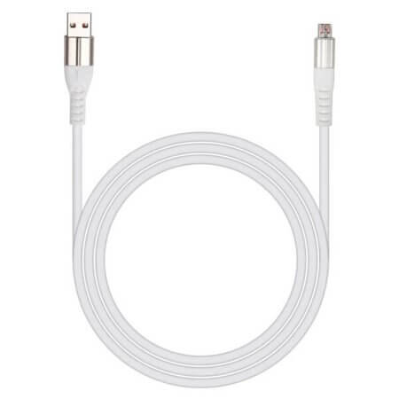 USB A TO MİC USB 2M-W USB CABLE A MALE to MICRO USB 2MT WHITE - 1