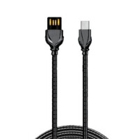 USB A TO TYPE C 1M-DG USB CABLE A MALE to TYPE-C 1MT DARK GRAY - 1