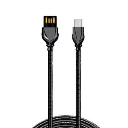 USB A TO TYPE C 1M-DG USB CABLE A MALE to TYPE-C 1MT DARK GRAY - 1