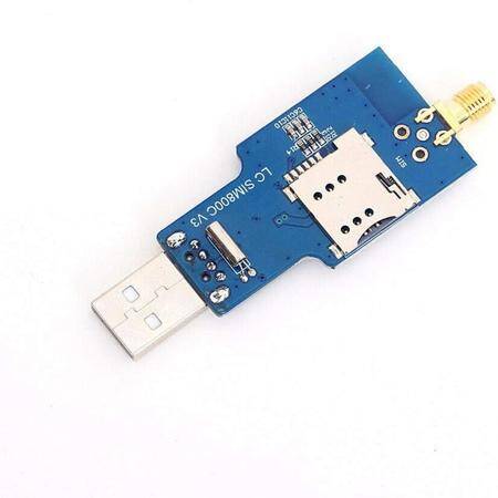USB To GSM Serial GPRS SIM800C Module With Bluetooth Computer Control Calling With Glue Stick Antenna - 2