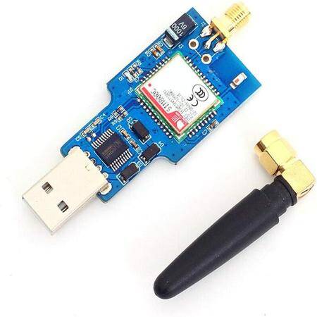 USB To GSM Serial GPRS SIM800C Module With Bluetooth Computer Control Calling With Glue Stick Antenna - 4