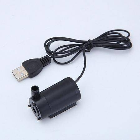 USB'li 5V Siyah Sessiz Mini Dalgıç Pompa - 2