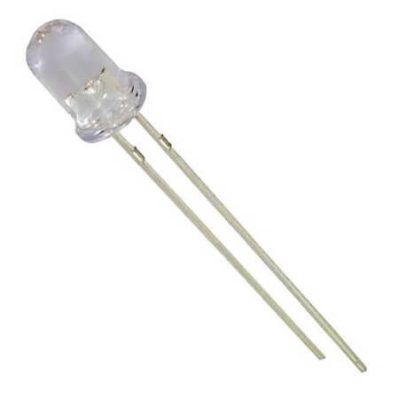 UV5TZ-390-15 LED 5MM ULTRA VIOLET WATER CLEAR 390NM - 1