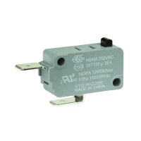 V15T16-CC200 SWITCH MICRO 16A 250VAC SPST-NC CHASSIS MOUNT - 1