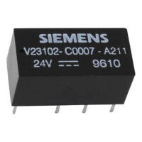 V23102-C0007-A211 RELAY 2A 24VDC DPDT (2FormC) TELECOM TYPE - 1