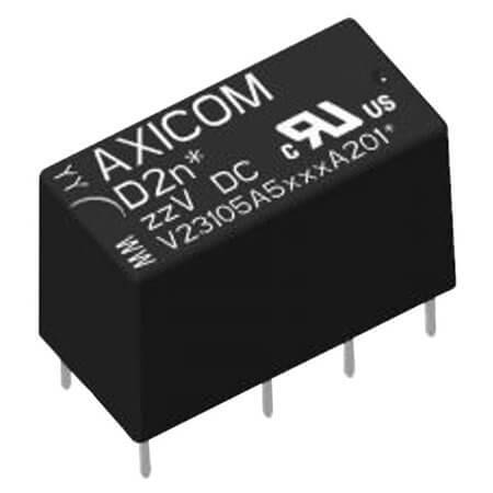 V23105A5476A201 RELAY 3A 12VDC DPDT TELECOM - 1