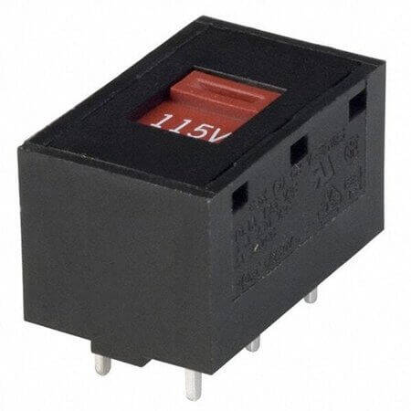 V80212MS02Q SWITCH SLIDE DPDT 10A 125V - 1