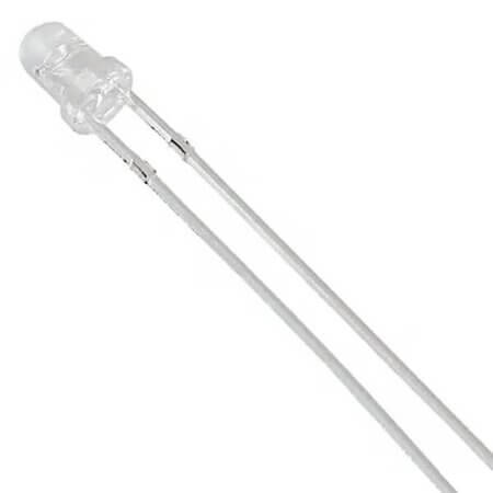 VAOL-3LSBY4 LED 3MM BLUE 1200mcd 60° WATER CLEAR - 1