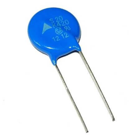 VAR-V20K300-5 VARISTOR DISC 20MM 470V 6.5KA 300VAC 405VDC THT - 1