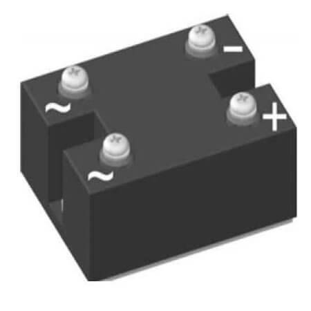 VBO125-08NO7 DIODE BRIDGE 124A 800V 1PH PWS-C CHASSIS - 1