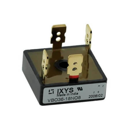 VBO36-18NO8 DIODE BRIDGE 18A 1800V 1PH FO-B CHASSIS - 1
