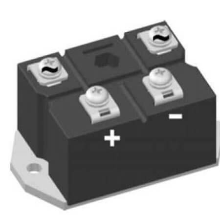VBO72-18NO7 DIODE BRIDGE 70A 1800V 1PH PWS-D CHASSIS - 1