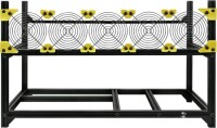 VEDDHA MINERCASE V4C 6GPU Aluminum Alloy Frame With 5 Fans Size: 640X350X380mm - 3